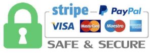 Ασφαλές πληρωμές μέσω Stripe και Paypal